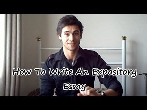 What are the steps of writing an expository essay