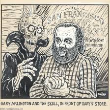 Gary Arlington, Underground Comic Book, underground comics