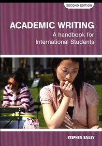 academic writing a handbook for international students