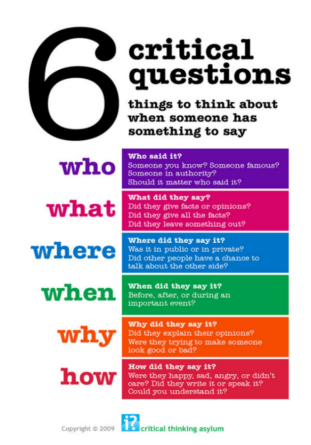 critical thinking questions