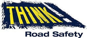think road safety logo